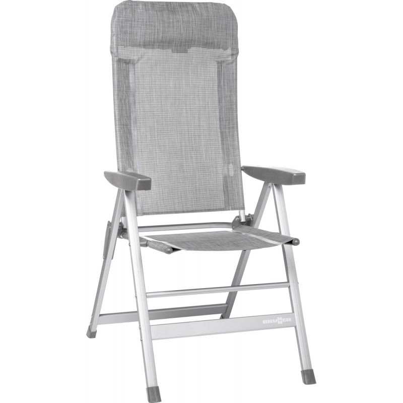SEDIA PIEGHEVOLE E RECLINABILE - SKYE GRIGIO SCURO E CHIARO | Campershop